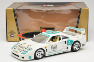 Ferrari F40 4444 Tage Garanta #4 Bel Bburago 1:18 3332-W5 Kovina – slika 8 od 8