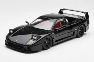 Ferrari F40 Črn Kyosho 1:18 08416BK Kovina – slika 3 od 10