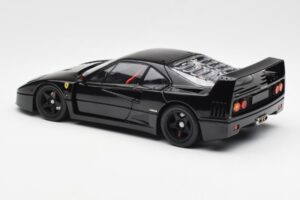 Ferrari F40 Črn Kyosho 1:18 08416BK Kovina – slika 9 od 10