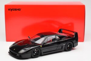 Ferrari F40 Črn Kyosho 1:18 08416BK Kovina – slika 10 od 10