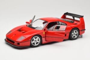 Ferrari F40 Competizione Test Version Rdeč Hot Wheels 1:18 P9922 Kovina – slika 2 od 8