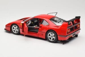 Ferrari F40 Competizione Test Version Rdeč Hot Wheels 1:18 P9922 Kovina – slika 5 od 8