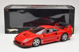 Ferrari F40 Competizione Test Version Rdeč Hot Wheels 1:18 P9922 Kovina – slika 8 od 8