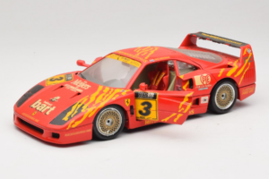 Ferrari F40 Evoluzione #3 Brummel Rdeč 1987 Bburago 1:18 3022-P2 Kovina – slika 2 od 8