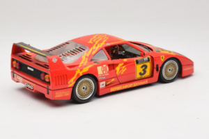 Ferrari F40 Evoluzione #3 Brummel Rdeč 1987 Bburago 1:18 3022-P2 Kovina – slika 3 od 8