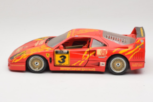 Ferrari F40 Evoluzione #3 Brummel Rdeč 1987 Bburago 1:18 3022-P2 Kovina – slika 4 od 8