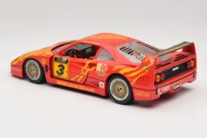 Ferrari F40 Evoluzione #3 Brummel Rdeč 1987 Bburago 1:18 3022-P2 Kovina – slika 7 od 8