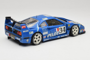 Ferrari F40 Evoluzione #34 Moder Custom 1987 Bburago 1:18 3032-C1 Kovina – slika 3 od 8