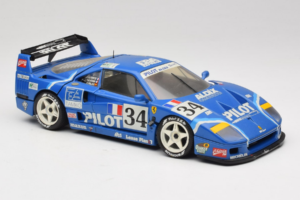 Ferrari F40 Evoluzione #34 Moder Custom 1987 Bburago 1:18 3032-C1 Kovina – slika 6 od 8