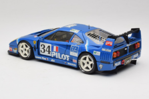 Ferrari F40 Evoluzione #34 Moder Custom 1987 Bburago 1:18 3032-C1 Kovina – slika 7 od 8