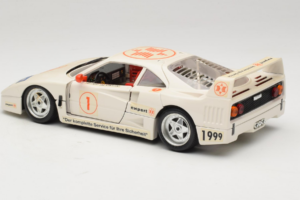 Ferrari F40 #1 Expert Bel 1987 Bburago 1:18 3332-W2 Kovina – slika 7 od 8