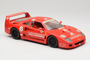 Ferrari F40 #6 V. Colombo L'Indipendente Rdeč 1987 Bburago 1:18 3032-L1 Kovina – slika 6 od 8