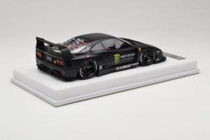 Ferrari F40 LB Works Monster Energy Matt Black BBA 1:18 REMC026 Smola – slika 3 od 7
