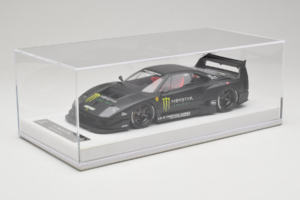Ferrari F40 LB Works Monster Energy Matt Black BBA 1:18 REMC026 Smola – slika 6 od 7