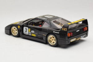 Ferrari F40 Magneti Marelli #3 Črn Bburago 1:18 3022-B1 Kovina – slika 7 od 8