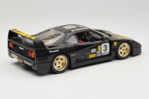 Ferrari F40 Magneti Marelli #3 Črn Bburago 1:18 3022-B1 Kovina – slika 3 od 8