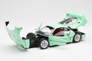 Ferrari F40 Metino Zelena Kyosho 1:18 08416MG Kovina – slika 2 od 10
