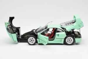 Ferrari F40 Metino Zelena Kyosho 1:18 08416MG Kovina – slika 5 od 10