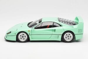 Ferrari F40 Metino Zelena Kyosho 1:18 08416MG Kovina – slika 6 od 10