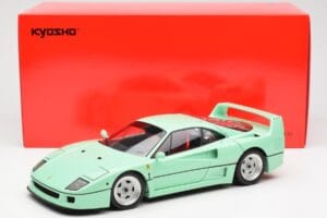Ferrari F40 Metino Zelena Kyosho 1:18 08416MG Kovina – slika 10 od 10