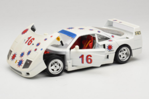 Ferrari F40 #16 Borsenmodells Bel Limited Edition 333 pcs 1987 Bburago 1:18 3332-W1 Kovina – slika 2 od 8