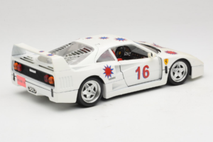 Ferrari F40 #16 Borsenmodells Bel Limited Edition 333 pcs 1987 Bburago 1:18 3332-W1 Kovina – slika 3 od 8