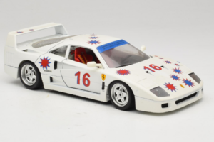 Ferrari F40 #16 Borsenmodells Bel Limited Edition 333 pcs 1987 Bburago 1:18 3332-W1 Kovina – slika 6 od 8