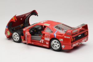 Ferrari F40 LM Pilot #34 Ferte / Thavenin / Palau 24 Hours of Le Mans 1995 Rdeč Bburago 1:18 3032-P3 Kovina – slika 5 od 8