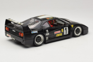 Ferrari F40 Pirelli Agip #1 Črn Bburago 1:18 3332-B1 Kovina – slika 3 od 8