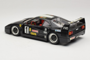 Ferrari F40 Pirelli Agip #1 Črn Bburago 1:18 3332-B1 Kovina – slika 7 od 8