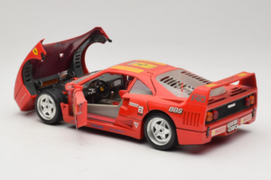 Ferrari F40 Pirelli BBS Rdeč Bburago 1:18 3032-P4 Kovina – slika 5 od 8