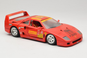 Ferrari F40 Pirelli BBS Rdeč Bburago 1:18 3032-P4 Kovina – slika 6 od 8