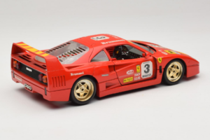 Ferrari F40 #3 Pirelli Rdeč 1987 Bburago 1:18 3332-P4 Kovina – slika 3 od 8