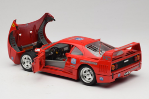 Ferrari F40 PPG Auto Refinish Rdeč Bburago 1:18 3332-P1 Kovina – slika 5 od 8