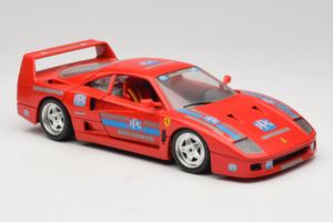 Ferrari F40 PPG Auto Refinish Rdeč Bburago 1:18 3332-P1 Kovina – slika 6 od 8