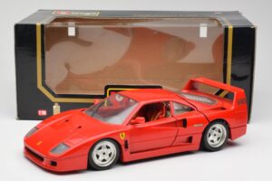 Ferrari F40 Rdeč Bburago 1:18 3032 Kovina – slika 8 od 8