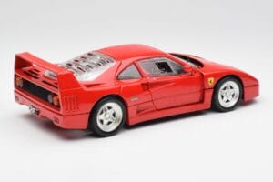 Ferrari F40 Rdeč Hot Wheels 1:18 23911 Kovina – slika 3 od 8