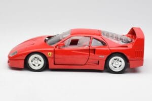 Ferrari F40 Rdeč Hot Wheels 1:18 23911 Kovina – slika 4 od 8