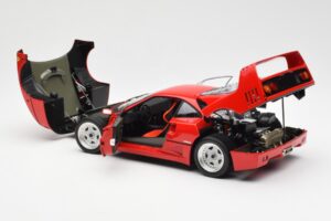 Ferrari F40 Rdeč Kyosho 1:18 08416R2 Kovina – slika 7 od 10