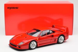 Ferrari F40 Rdeč Kyosho 1:18 08416R2 Kovina – slika 10 od 10