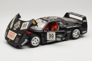 Ferrari F40 Seco #99 Lesseps / Charriol / Balandras Črn Bburago 1:18 3032-B3 Kovina – slika 2 od 8