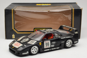 Ferrari F40 Seco #99 Lesseps / Charriol / Balandras Črn Bburago 1:18 3032-B3 Kovina – slika 8 od 8