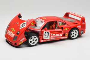Ferrari F40 #40 T. Ohta / A. Reid Taisan Rdeč 1987 Bburago 1:18 3022-T1 Kovina – slika 2 od 8