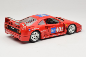 Ferrari F40 #40 the0123 Rdeč 1987 Bburago 1:18 3332-P5 Kovina – slika 3 od 8
