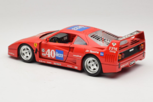 Ferrari F40 #40 the0123 Rdeč 1987 Bburago 1:18 3332-P5 Kovina – slika 7 od 8