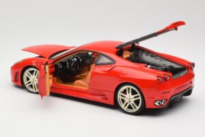 Ferrari F430 Rdeč Hot Wheels 1:18 G7160 Kovina – slika 5 od 8