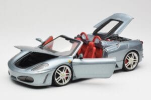 Ferrari F430 Spider Blue Metallic Hot Wheels 1:18 H3074 Kovina – slika 2 od 8