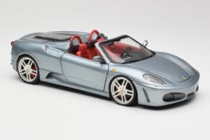 Ferrari F430 Spider Blue Metallic Hot Wheels 1:18 H3074 Kovina – slika 6 od 8