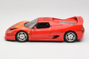 Ferrari F50 Braccio & Gotz M. Schumacher Podpisna Izdaja Bburago 1:18 MS Kovina – slika 4 od 8