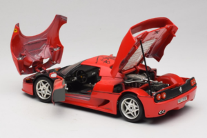 Ferrari F50 Braccio & Gotz M. Schumacher Podpisna Izdaja Bburago 1:18 MS Kovina – slika 5 od 8